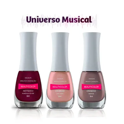 Esmaltes Beauty Color Universo Musical
