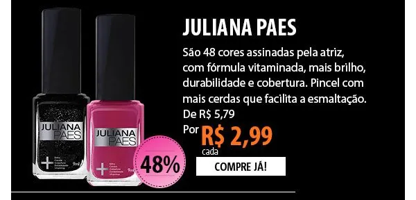 Esmaltes Juliana Paes