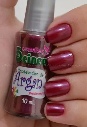 Esmalte Argan 5Cinco Paixão
