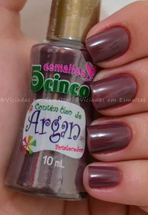 Esmalte Sensual Coleção Argan 5Cinco