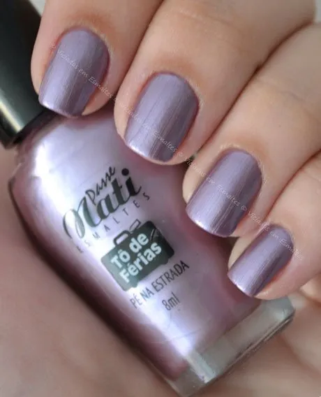 Esmalte Pé na Estrada Passe Nati Tô de Férias