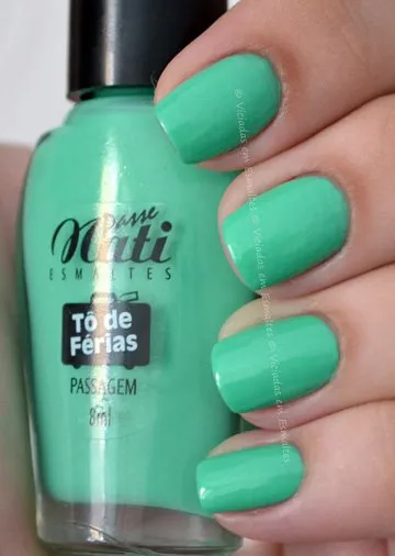 Esmaltes Passe Nati Tô de Férias