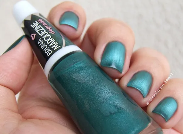 Esmalte Degrade Bruna Marquezine Turquesa Black