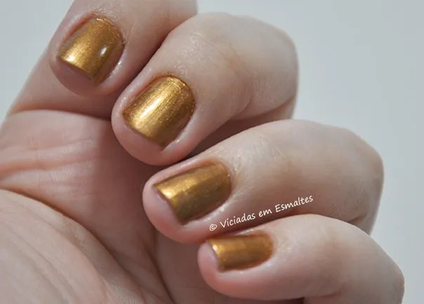 Esmalte Bruna Marquezine Perolado Bronze