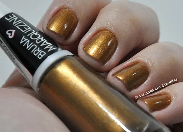 Esmalte Bruna Marquezine Perolado Bronze