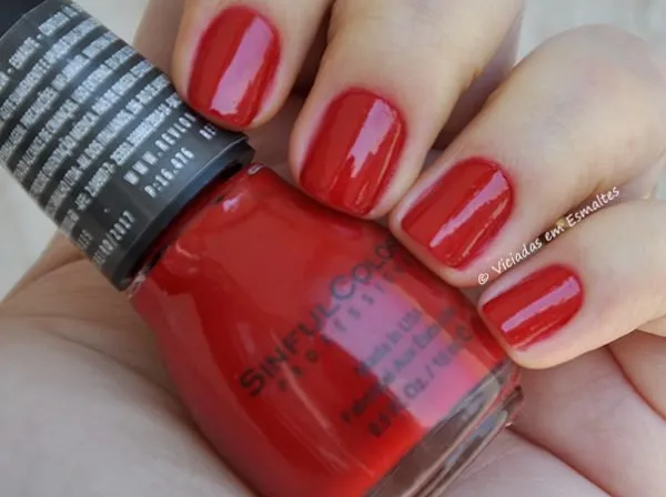 Esmalte Sinful Colors Ruby Ruby